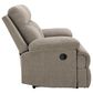 Ashley Side-Swipe Manual Reclining Loveseat in Mocha, , large