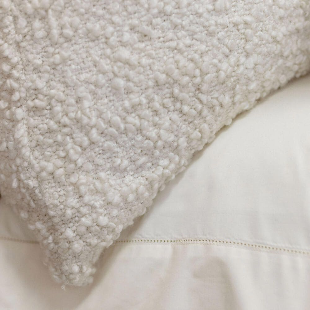 Pom Pom At Home Murphy 14" x 24 Lumbar Throw Pillow in Ivory, , large