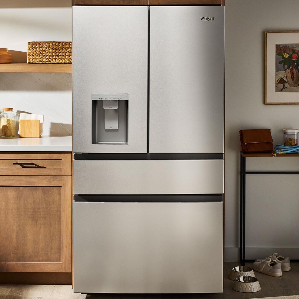 Whirlpool WRMF3536 29 Cu. Ft. French Door Refrigerator in Fingerprint-Resistant Stainless Steel, , large