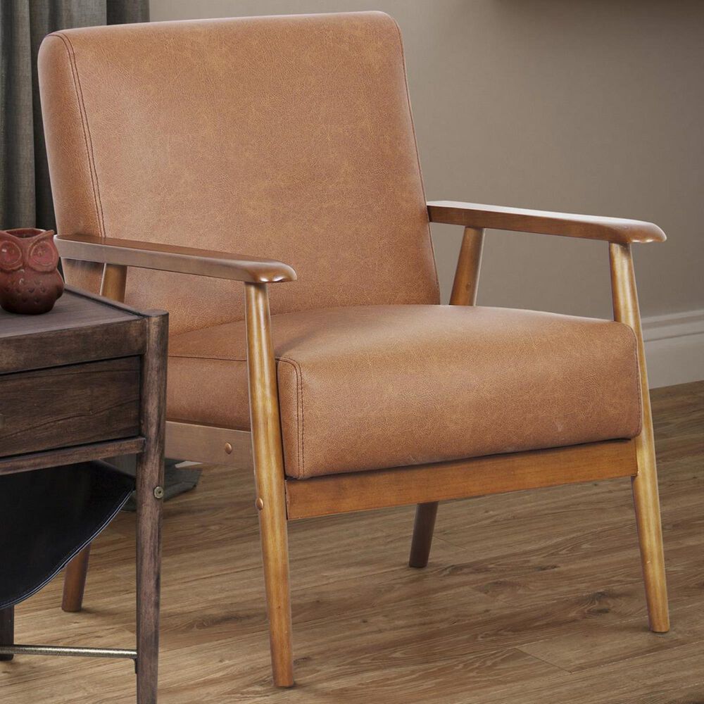 Accentric Approach Accentric Accents Benton Accent Chair in Brown, , large