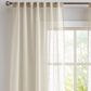 Pem America Cannon Sheer 84" x 50" Window Panel in Ivory (Set of 2), , large