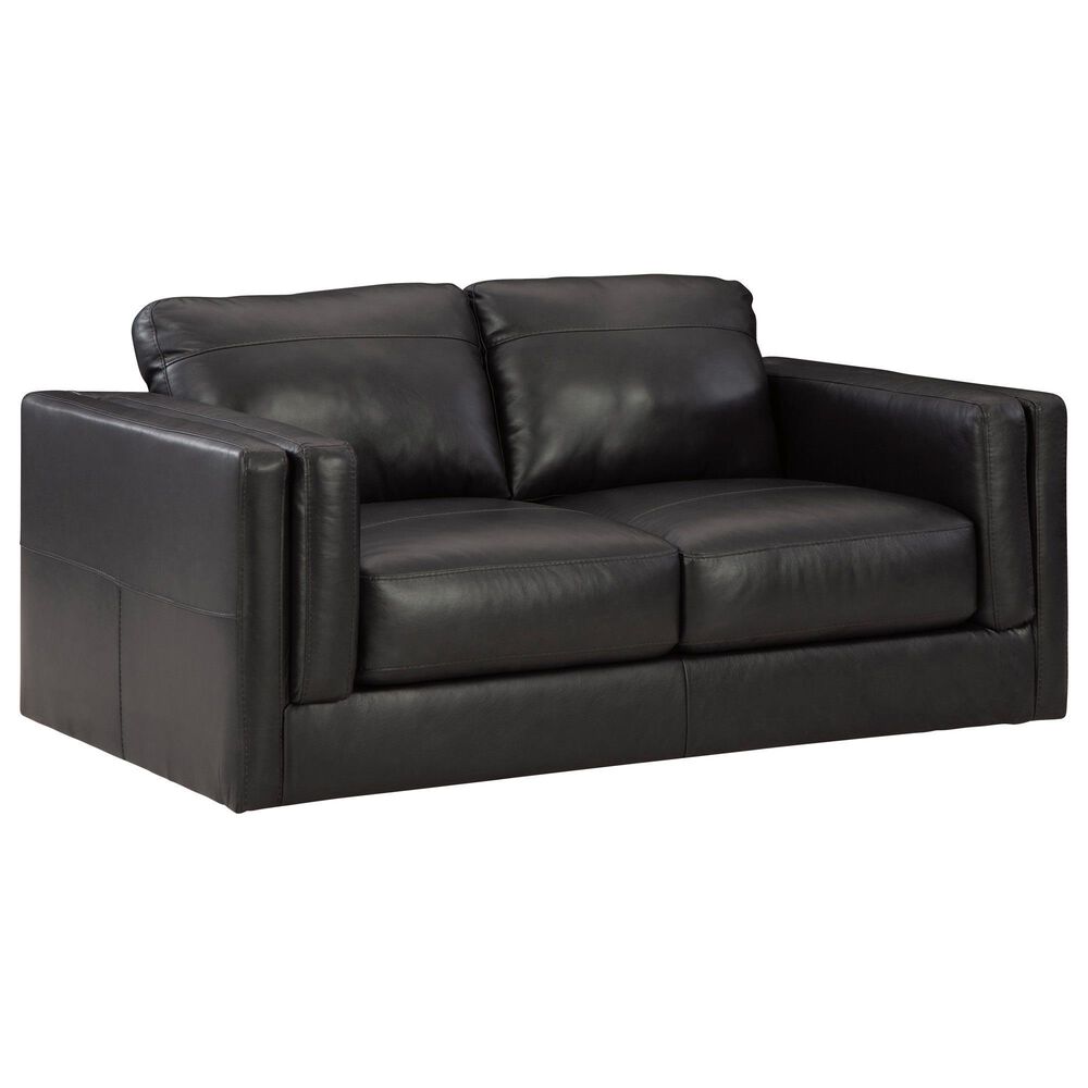 Ashley Amiata 4-Piece Stationary Living Room Set in Onyx, , large