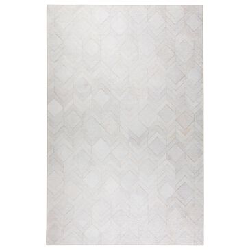 Dalyn Rug Company Stetson Chevron 10" Round Linen Indoor/Outdoor Area Rug, , large