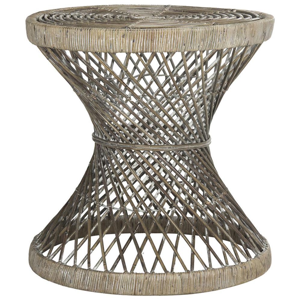 Safavieh Grimson Small Accent Table in Grey White Wash, , large