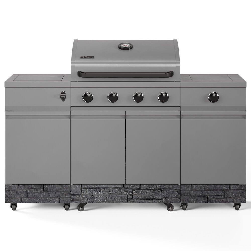 TYTUS Fresno Liquid Propane and Natural Gas Convertible Grill in Gunmetal and Graphite, , large