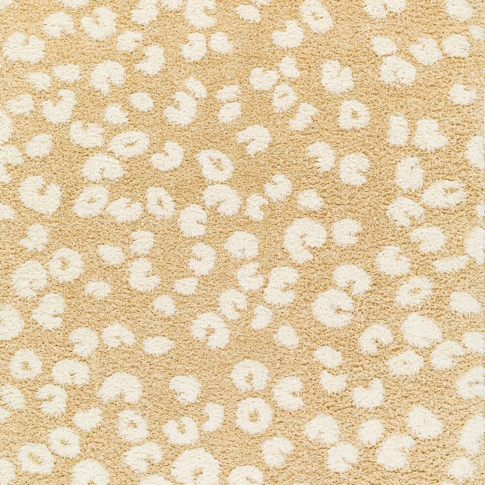 Surya Rodos 6&#39;7&quot; x 9&#39; Mustard, White,Tan Area Rug, , large