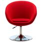 Dayton Hopper Adjustable Swivel Chair in Red, , large
