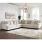 Signature Design by Ashley Rawcliffe 3-Piece Reversible L-Shaped Sectional in Parchment, , large