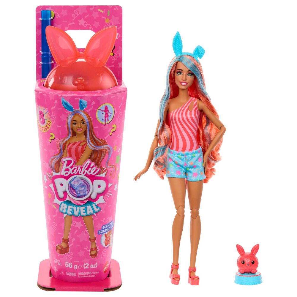 Barbie Scented Bright Bunny Fashion Doll with Accessories Set in Multicolor, , large