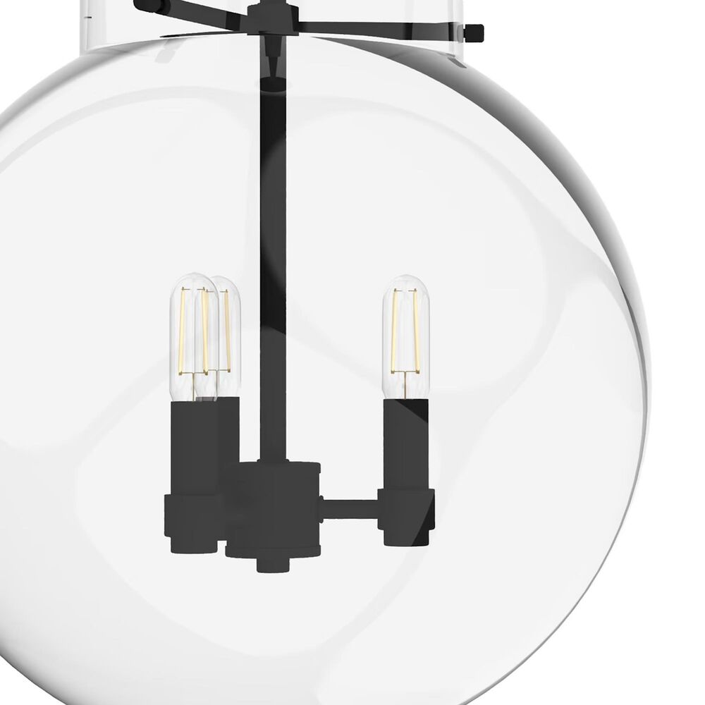 Hunter Sacha 3-Light Globe Pendant in Natural Iron, , large