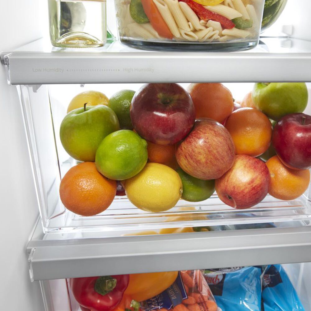 Whirlpool 21 Cu. Ft. Side by Side Refrigerator in Stainless Steel, , large