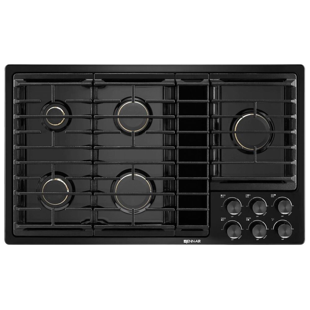 JennAir 36 JX3 Gas Downdraft Cooktop in Black, , large