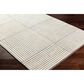Surya Brook BKO2312 8" x 10" Charcoal and Beige Area Rug, , large