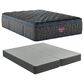Simmons World Class Level Four Plush Pillow Top King Mattress with High Profile Box Spring, , large