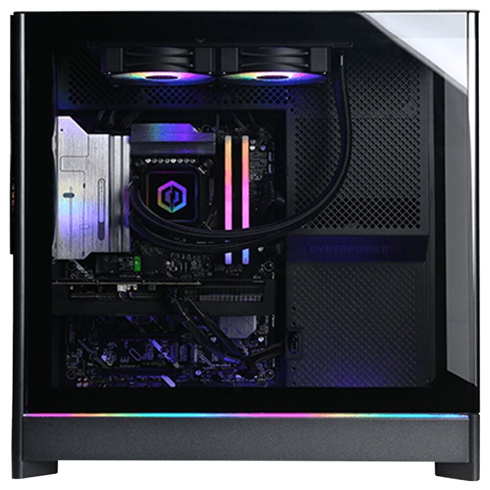 CyberPowerPC Gamer Supreme Gaming Desktop| Intel Core Ultra 9 285 - 32GB RAM - AMD Radeon RX 9070 XT Graphics - 2TB SSD in Black, , large