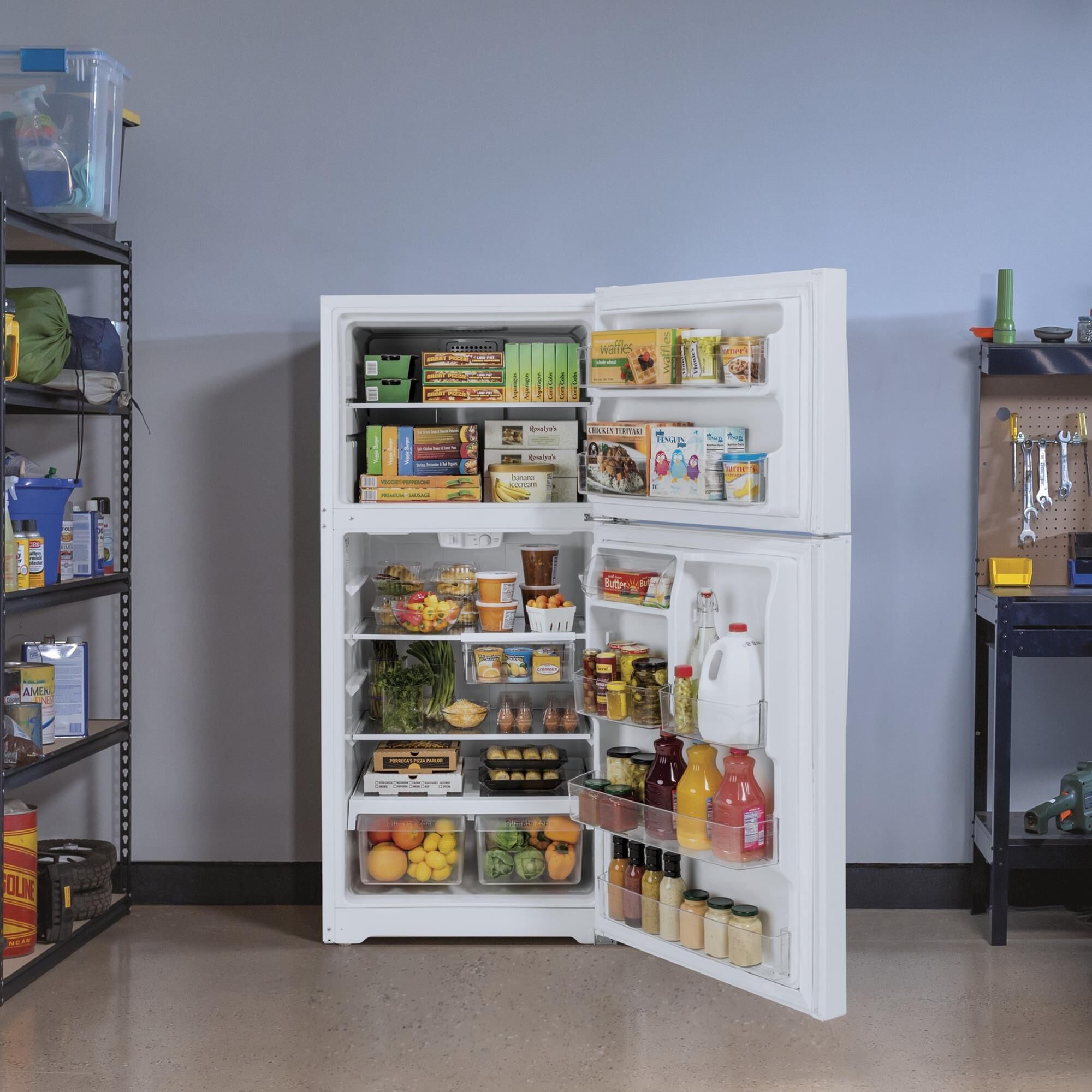 Ge 21.9 on sale top freezer