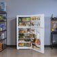 GE Appliances 21.9 Cu. Ft. Top-Freezer Refrigerator with High Gloss Handle in White, , large