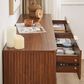 Hearth and Haven 6-Drawer Dresser in Walnut, , large