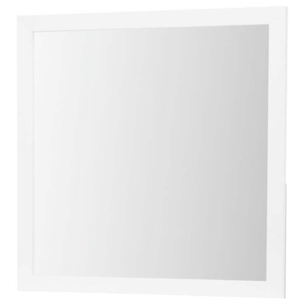 Global Furniture USA Luccia Dresser Mirror in White, , large