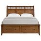 Mayberry Hill Gage King Storage Bed in Chestnut, , large