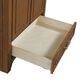 37B Lucerne 30" Single Bathroom Vanity in Dark Maplewood with Marble Top and Backsplash, , large