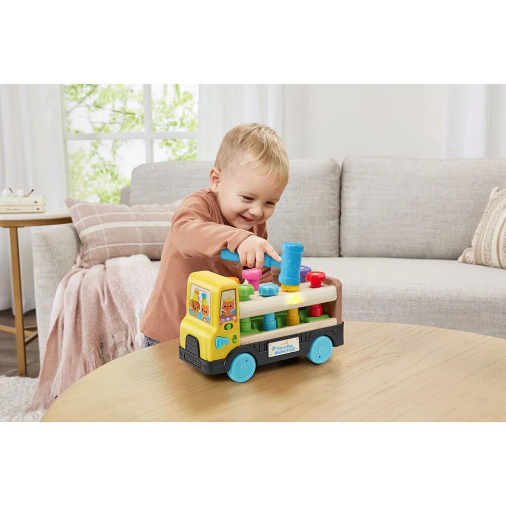 Leapfrog Tap-A-Peg Wooden Truck Vehicle, , large