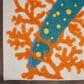 Nourison Aloha 3"6" x 5"6" Blue, Yellow and Orange Indoor/Outdoor Area Rug, , large