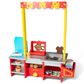 Melissa & Doug Disney Snacks and Popcorn Wooden Food Counter in Multicolor, , large