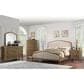 Golden Wave Furniture Interlude Queen Upholstered Bed in Sandstone Buff, , large
