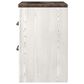 Signature Design by Ashley Gerridan 4 Piece Full Bedroom Set in White and Gray, , large
