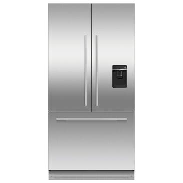Fisher & Paykel 36" Integrated French Door Panel I&W with 72" High in Stainless Steel, , large