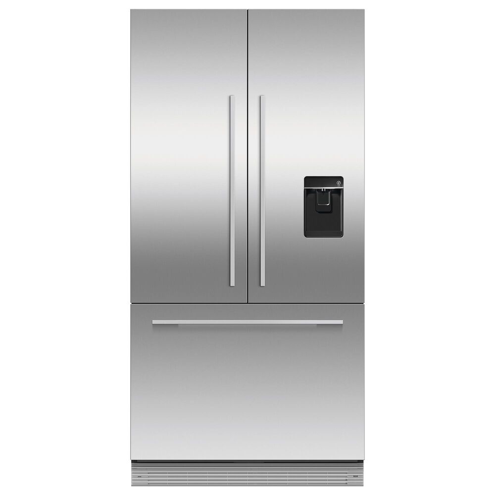 Fisher & Paykel 36" Integrated French Door Panel I&W with 72" High in Stainless Steel, , large