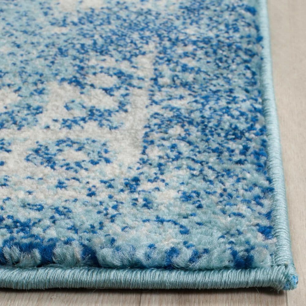 Safavieh Evoke EVK256C 2&#39;2&quot; x 13&#39; Blue and Ivory Runner, , large