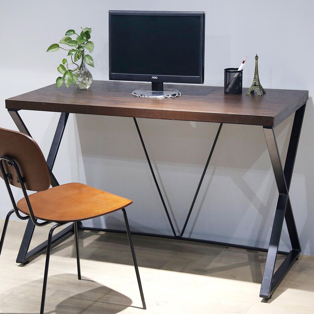 Carolina Chair and Table Kendall Computer Desk in Elm/Black, , large