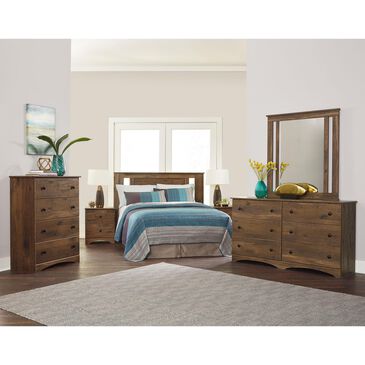 Lemoore Essential Full/Queen Headboard with Side Styles in Aspen Oak, , large