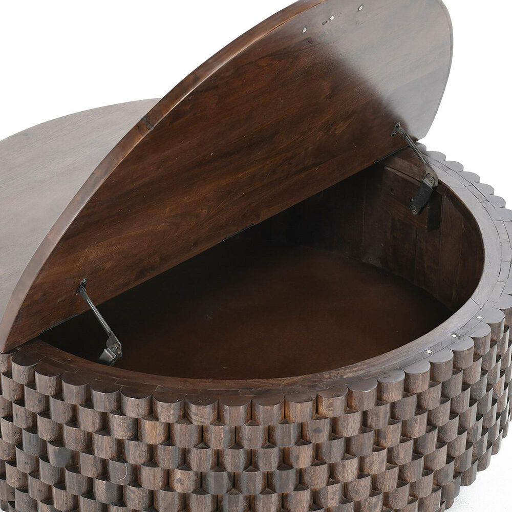 Classic Home Norwood Coffee Table in Brown, , large