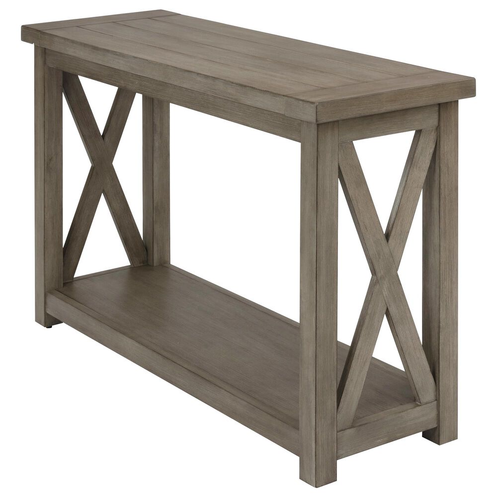 Homestyles Mountain Lodge Console Table in Gray, , large