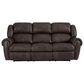 HomeStretch Laredo Power Sofa in Stetson Dark Brown, , large