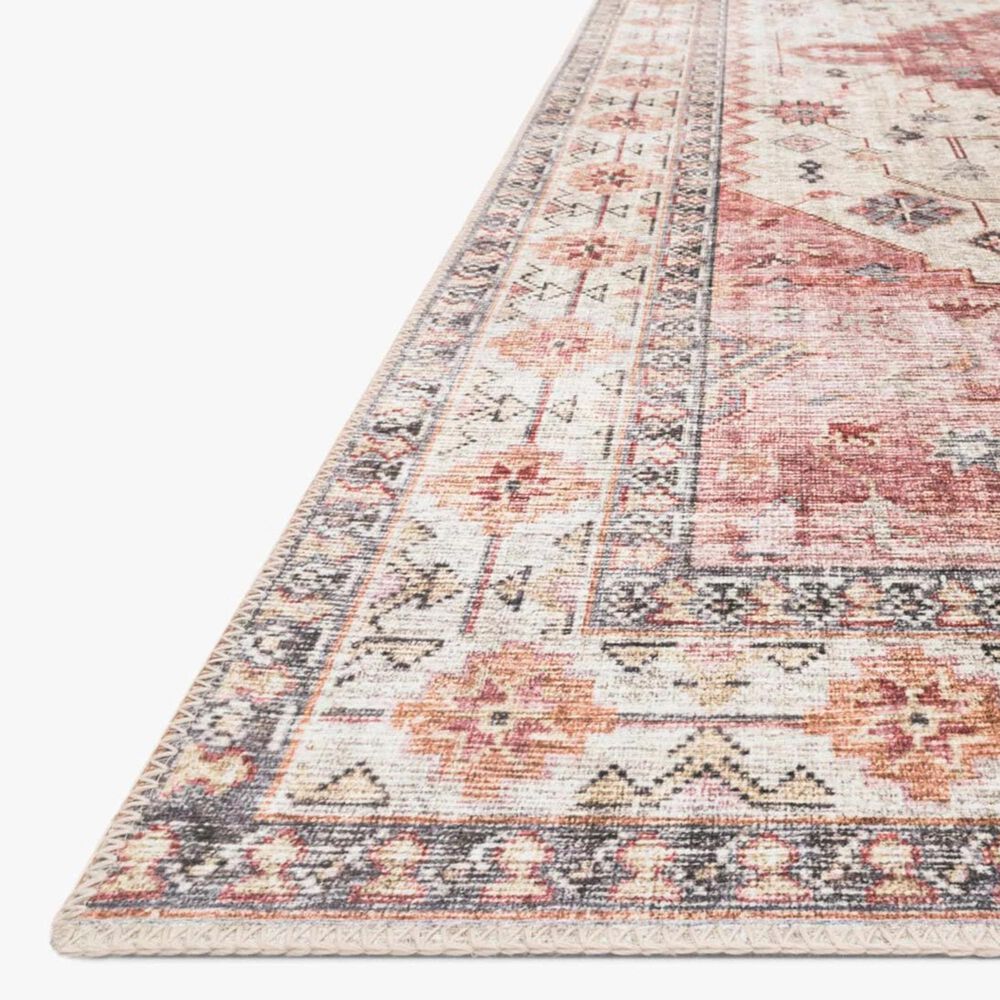 Loloi II Skye SKY-02 9&#39; x 12&#39; Ivory and Berry Area Rug, , large