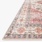 Loloi II Skye SKY-02 9" x 12" Ivory and Berry Area Rug, , large