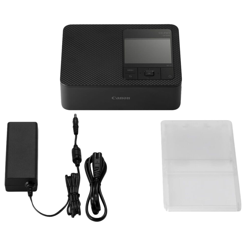 Canon Selphy CP1500 Wireless Compact Photo Printer in Black, , large
