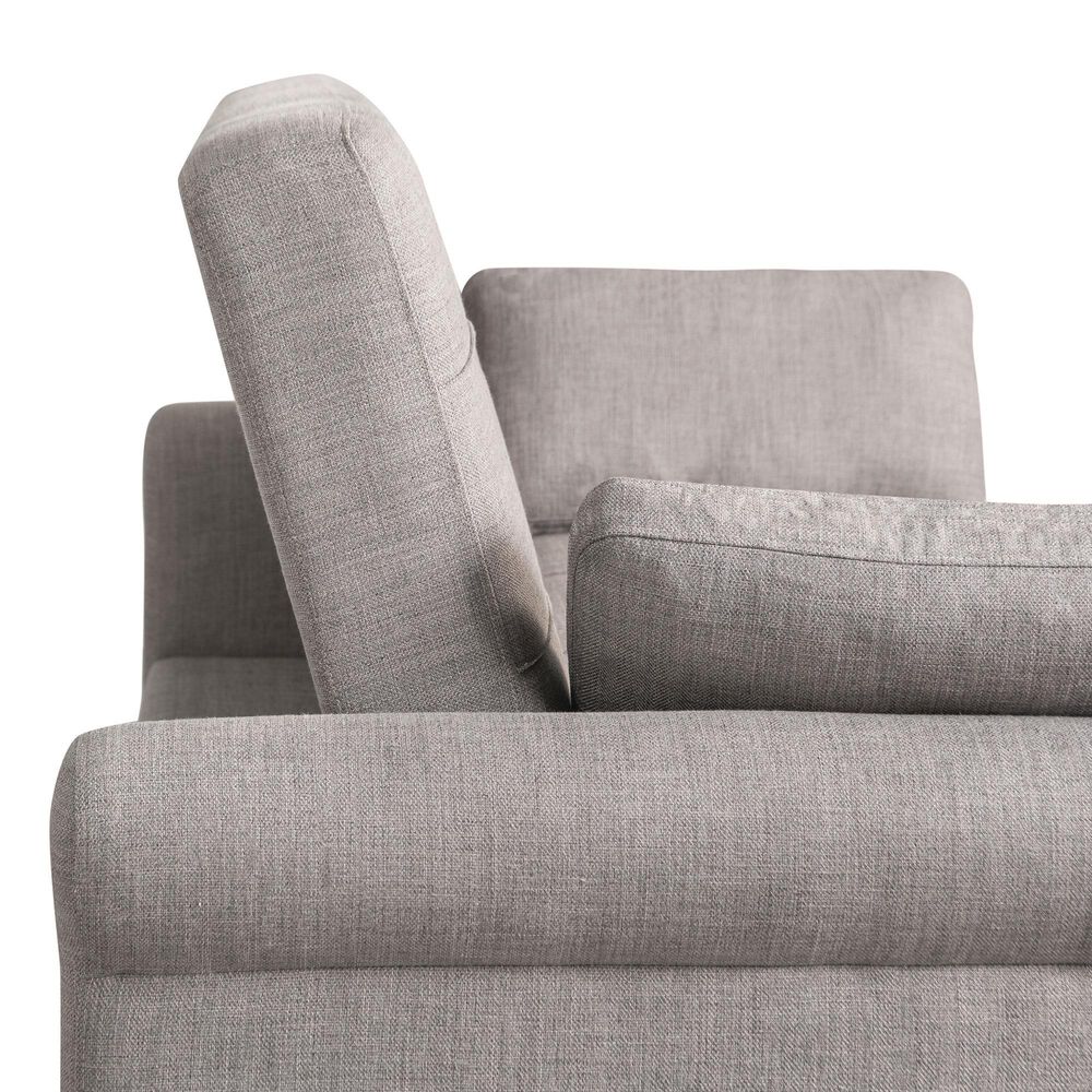 Lifestyle Solutions Hampton Queen Convertible Sofa in Steel, , large
