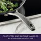 Circulon A1 Series 8-Piece ScratchDefense Nonstick Cookware Set in Graphite, , large