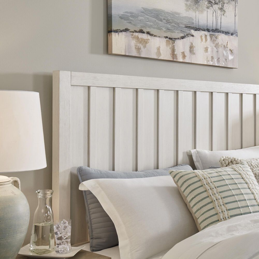 Ashley Shaybrock 3-Piece Queen Bedroom Set in Antique White and Brown, , large
