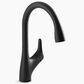 Kohler Rival Pull-Down Kitchen Sink Faucet in Matte Black, , large