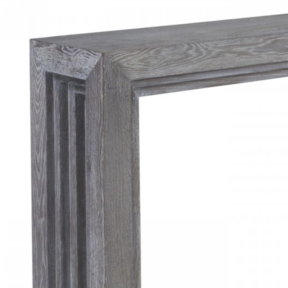 Artistica Metal Accolade Console Table in Waxed Carbon, , large