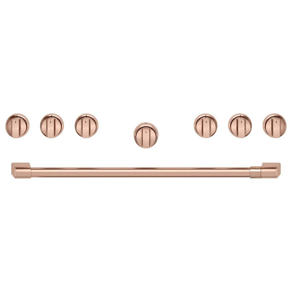 Cafe 36" Handle and Knob Set for Pro Range and Rangetop in Brushed Copper, , large