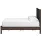 Ashley Pamytta Queen Upholstered Panel Platform Bed in Rich Brown, , large
