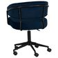 Linon Home Decor Prestwick Office Chair in Navy, , large