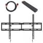 Sanus Tilting Wall Mount for 32" - 90" TVs with Red Series HDMI Cable and 7-Outlet 900J Surge Protector Power Strip in Black, , large